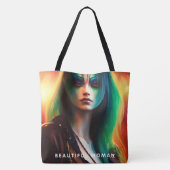 Tote Bag Beautiful woman Tasche (Rückseite)