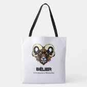 Tote Bag Bélier Tasche (Vorderseite)