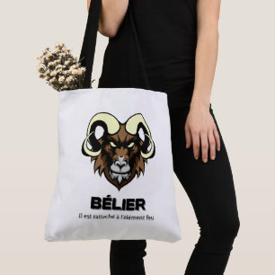 Tote Bag Bélier Tasche