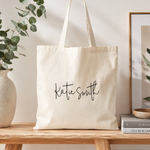 Tote Bag Benutzerdefinierter Name Signature Mark Tragetasche