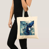 Tote Bag Blue Angel Tragetasche (Vorderseite (Produkt))