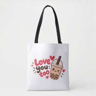 Tote Bag Boba auf Deutsch Tasche