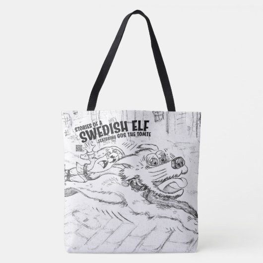 Tote Bag/ Buch Tasche GESCHICHTEN EINES SCHWEDISC (Vorderseite)