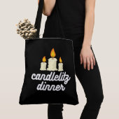 Tote Bag Candlelit Dinner Tasche (Von Nahem)