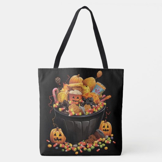 Tote Bag Candy Cauldron Delights: Tasche (Vorderseite)