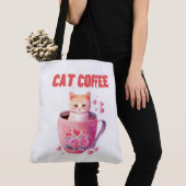 Tote Bag Cat Caffee Tasche (Von Nahem)