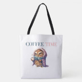 Tote Bag Coffee Time Tasche (Vorderseite)