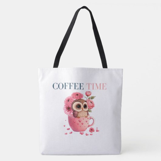 Tote Bag Coffee Time Tasche (Vorderseite)