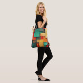 TOTE BAG - Color Blocks in Many Colors Tasche (Am Model)