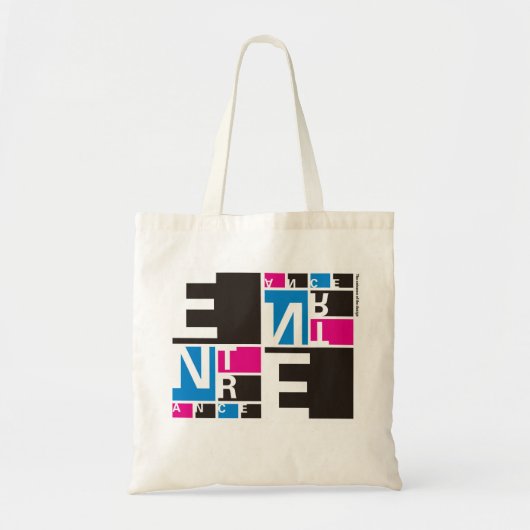 Tote Bag (Color) [Grid] Tragetasche (Vorne)