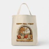 Tote Bag-Cosy Fall Tote Bag Tragetasche (Rückseite)