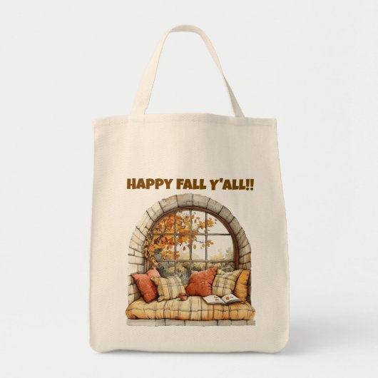 Tote Bag-Cosy Fall Tote Bag Tragetasche (Vorne)