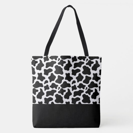 Tote Bag-Cow Print Tasche (Vorderseite)