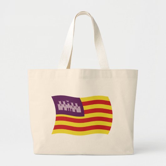 Tote Bag der Balearen Jumbo Stoffbeutel (Vorne)