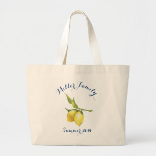 Tote-Bag der Familie Lemon Jumbo Stoffbeutel