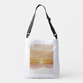Tote Bag Design – “Golden Soul, New Goals.” – Gold Tragetaschen Mit Langen Trägern (Rückseite)