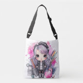 Tote Bag Design Tragetaschen Mit Langen Trägern (Vorderseite)