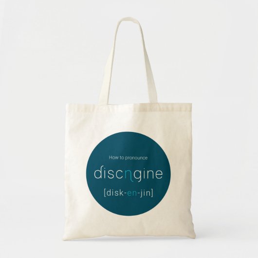 Tote bag Disk En Jin Tragetasche (Vorne)