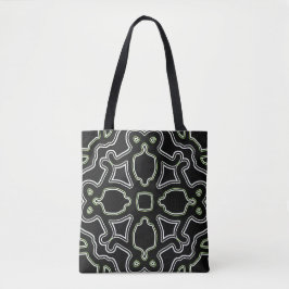 Tote Bag, Ein lebendiges elegantes schwarzes Desig Tasche