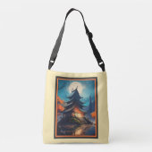 TOTE BAG - Eine Tasche zweier Pagoden (Rückseite)