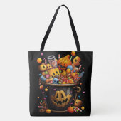 Tote Bag Enchanted Halloween Candies Tasche (Vorderseite)
