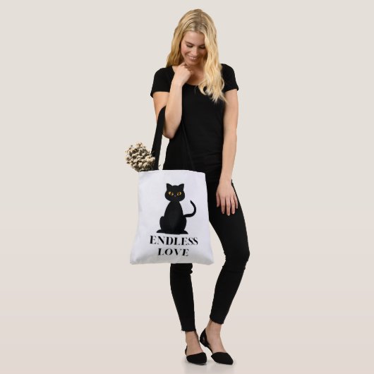 Tote Bag endless love Tasche (Am Model)