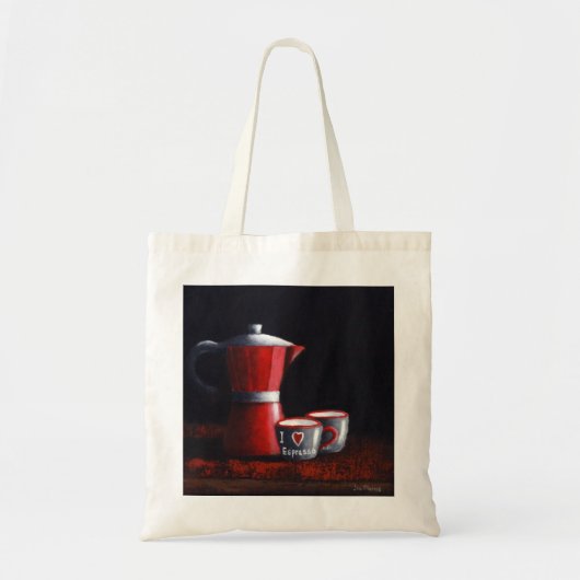 Tote Bag Espresso Tragetasche (Vorne)