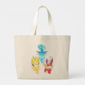 Tote Bag Evoli Pokemon Jumbo Stoffbeutel (Rückseite)