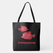 Tote Bag Fische Tasche (Vorderseite)