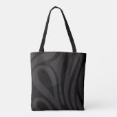 Tote bag for women, with a Zebra effect Tasche (Rückseite)