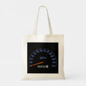 Tote Bag für 260 MPH-Tachometer Tragetasche (Rückseite)