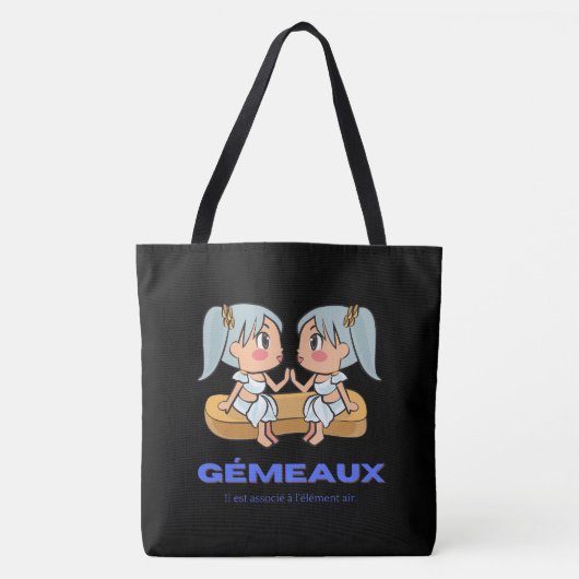 Tote Bag Gémeaux Tasche (Vorderseite)