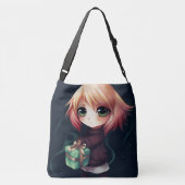 Tote Bag Girl Ohrs Tragetaschen Mit Langen Trägern (Rückseite)