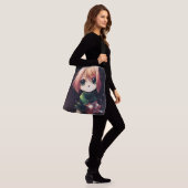 Tote Bag Girl Ohrs Tragetaschen Mit Langen Trägern (Am Model)