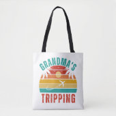 Tote Bag - Grandmas Reise Geschenk Tasche (Vorderseite)