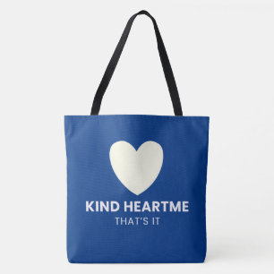 Tote Bag Gutherziges Herz Das war's. Tasche