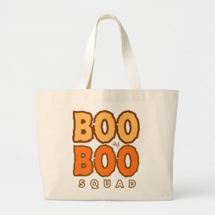 Tote Bag : HALLOWEEN Buh Jumbo Stoffbeutel