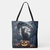 Tote Bag Halloween Seris 3 02 Tasche (Rückseite)