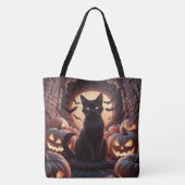 Tote Bag Halloween Seris 3 04 Tasche (Rückseite)