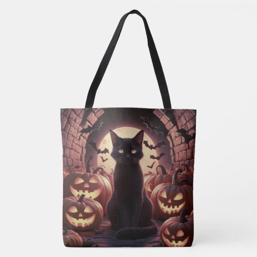 Tote Bag Halloween Seris 3 05 Tasche (Vorderseite)