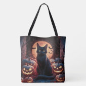 Tote Bag Halloween Seris 3 06 Tasche (Rückseite)