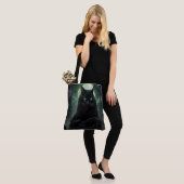 Tote Bag Halloween Seris 3 07 Tasche (Am Model)
