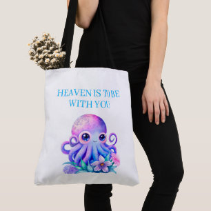 Tote Bag Heaven is to be with you Tasche
