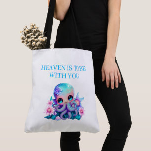 Tote Bag Heaven is to be with you Tasche