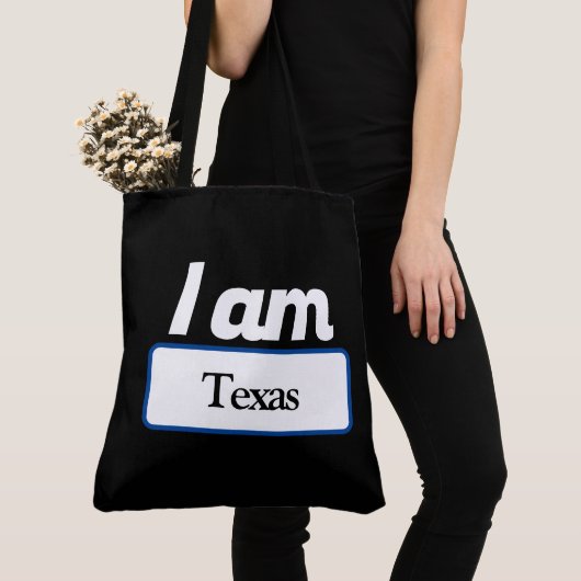Tote Bag i am Texas Tasche (Von Nahem)