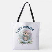 Tote Bag I like winter Tasche (Vorderseite)
