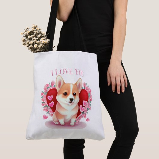Tote Bag I Love you Tasche (Von Nahem)
