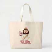 Tote bag I´m not alone_ Nissi Holy Jumbo Stoffbeutel (Vorne)