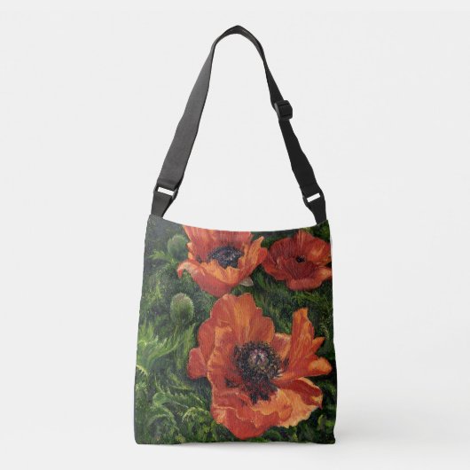Tote Bag "Icelandic Poppies" Tragetaschen Mit Langen Trägern (Vorderseite)
