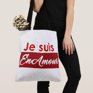 Tote Bag, ich bin in Liebe Tasche
